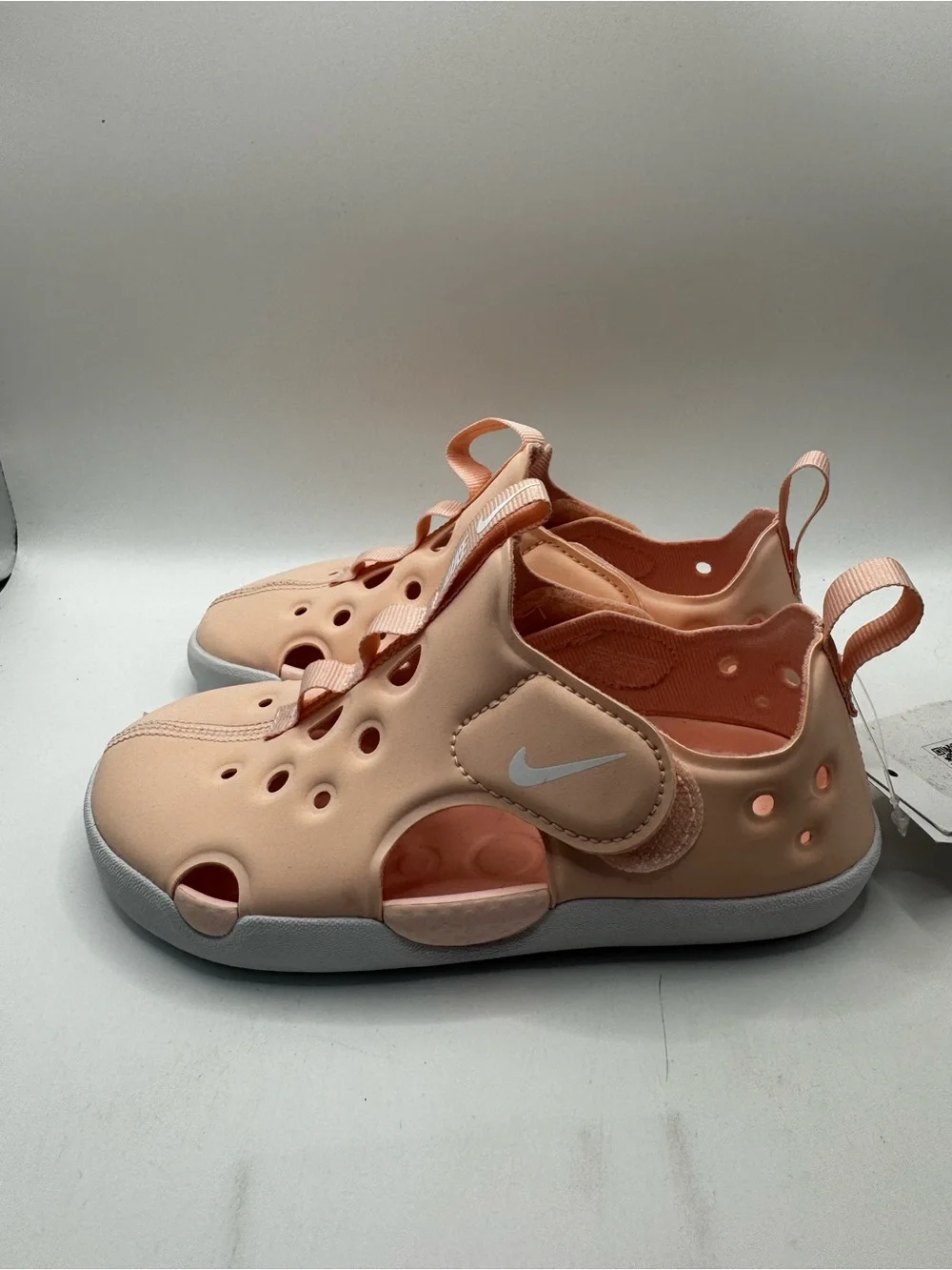 Nike Kids Pink Toe-Loop Sport Sandals